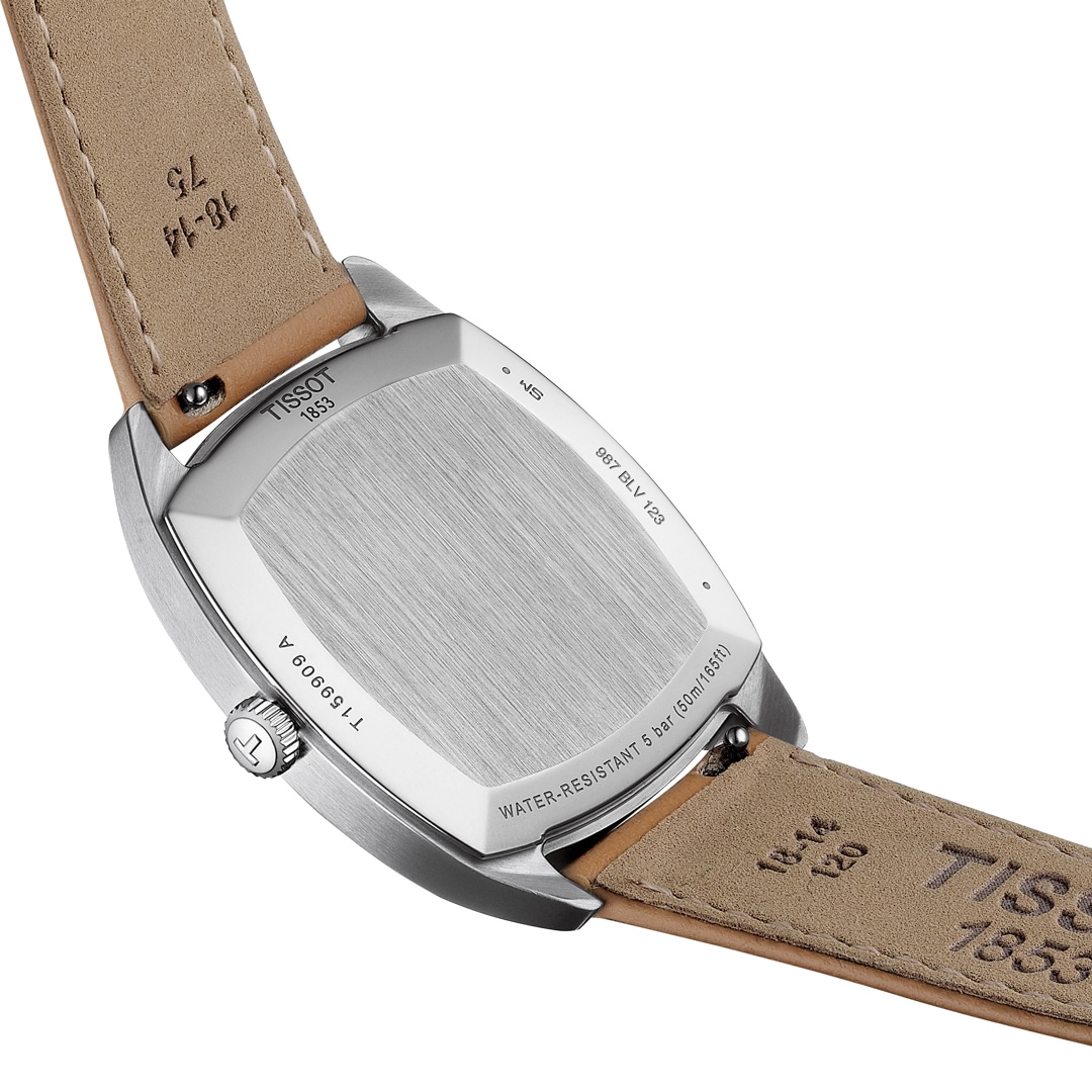 Tissot Stylist Silbrig / Beige