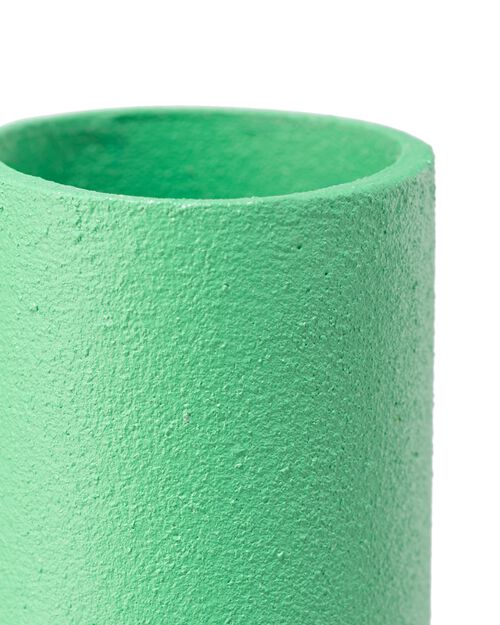 bougeoir tube Ø10x20 vert métal