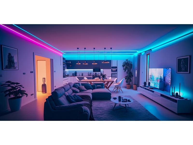 COCON LED-Streifen 5 m LED-Strip mit Farbwechselfunktion