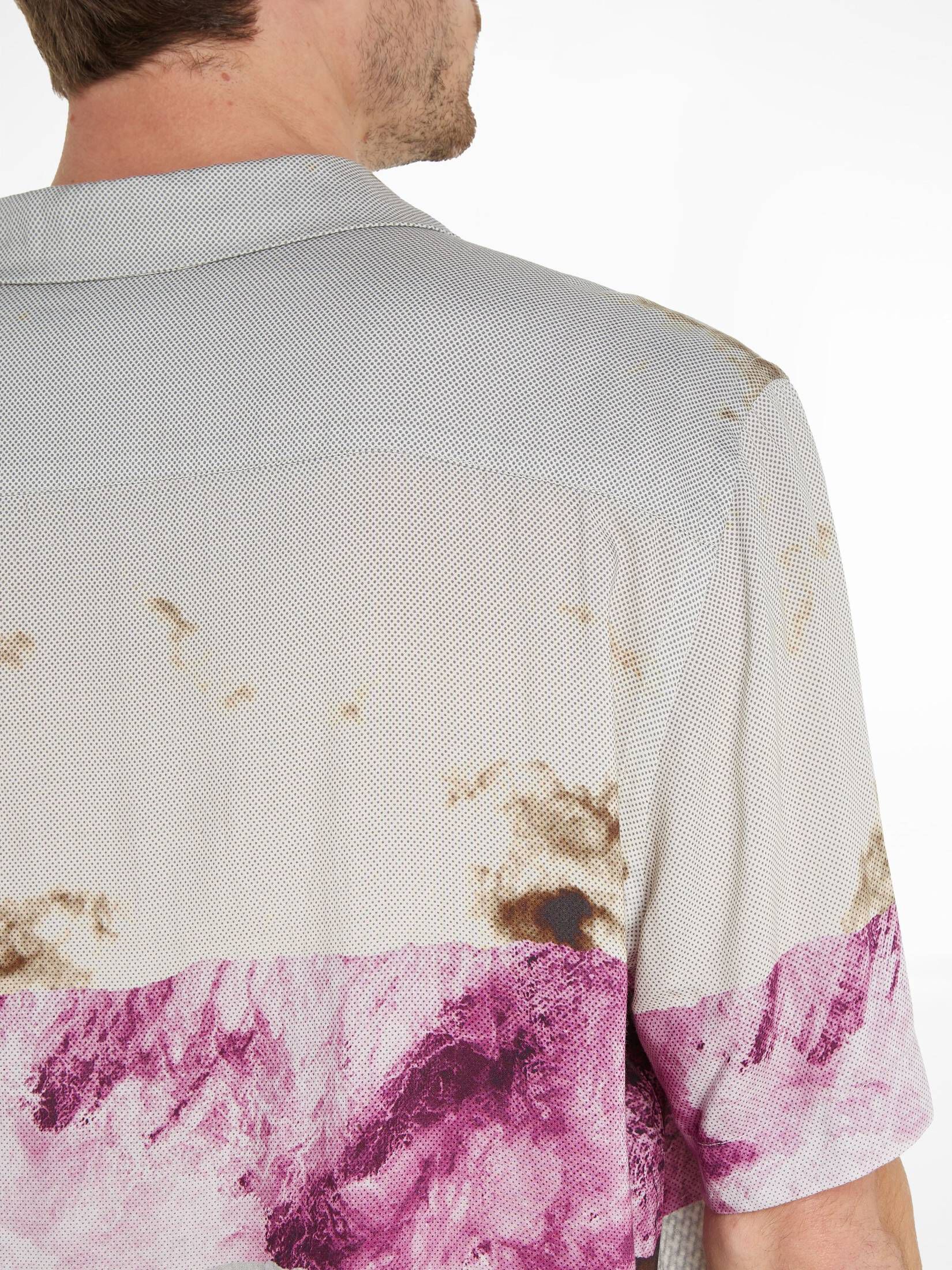 CALVIN KLEIN| Herren Hemd Kurzarm