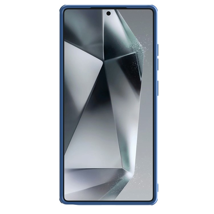 Samsung Galaxy S25 Ultra Schutz Hülle Cam-Slider Kameraschutz - Blau
