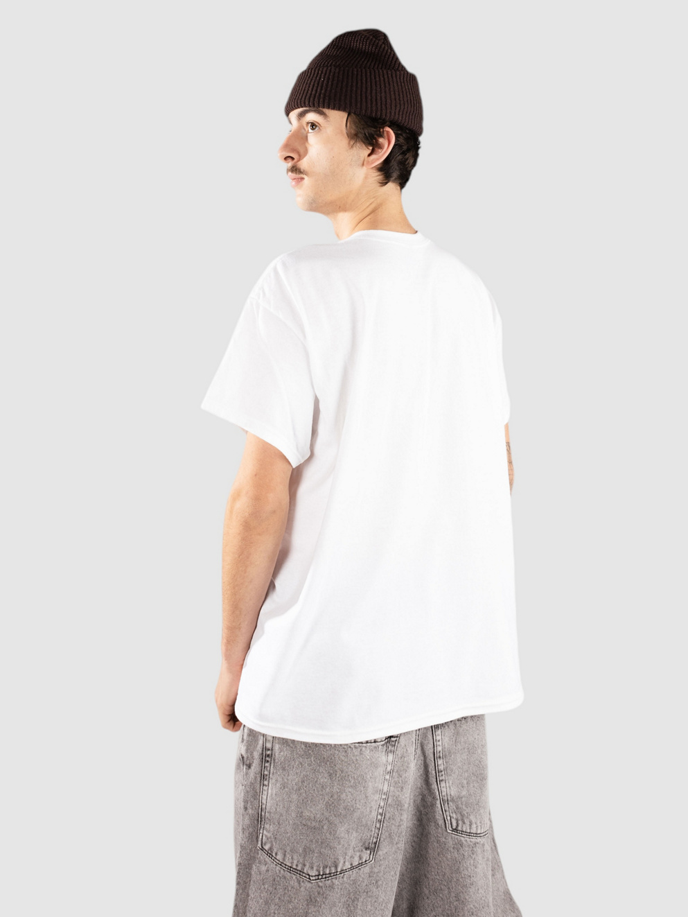 A.LAB Ripple Rave Oval T-Shirt blanc white