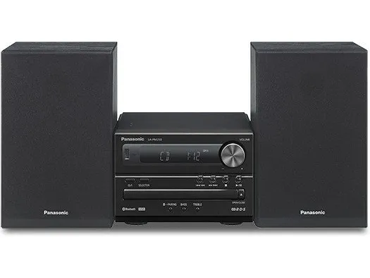 Panasonic SC-PM254 - Mikrosystem - 2 x 10 Watt - sort