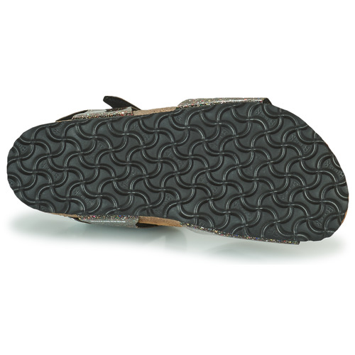 Birkenstock - RIO - Noir / Doré
