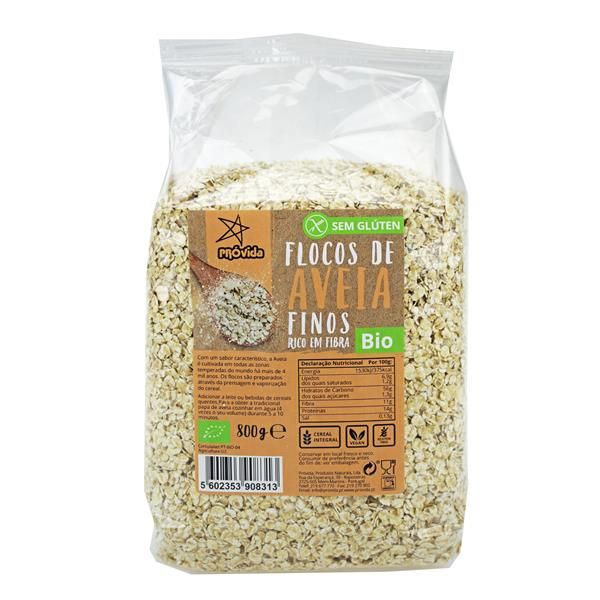 Flocos De Aveia Finos Sem Glúten