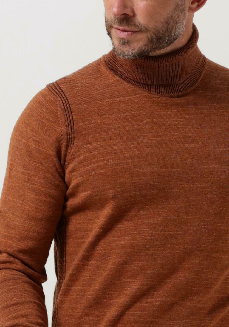 CAST IRON bruine cast iron coltrui turtleneck cotton heather plated