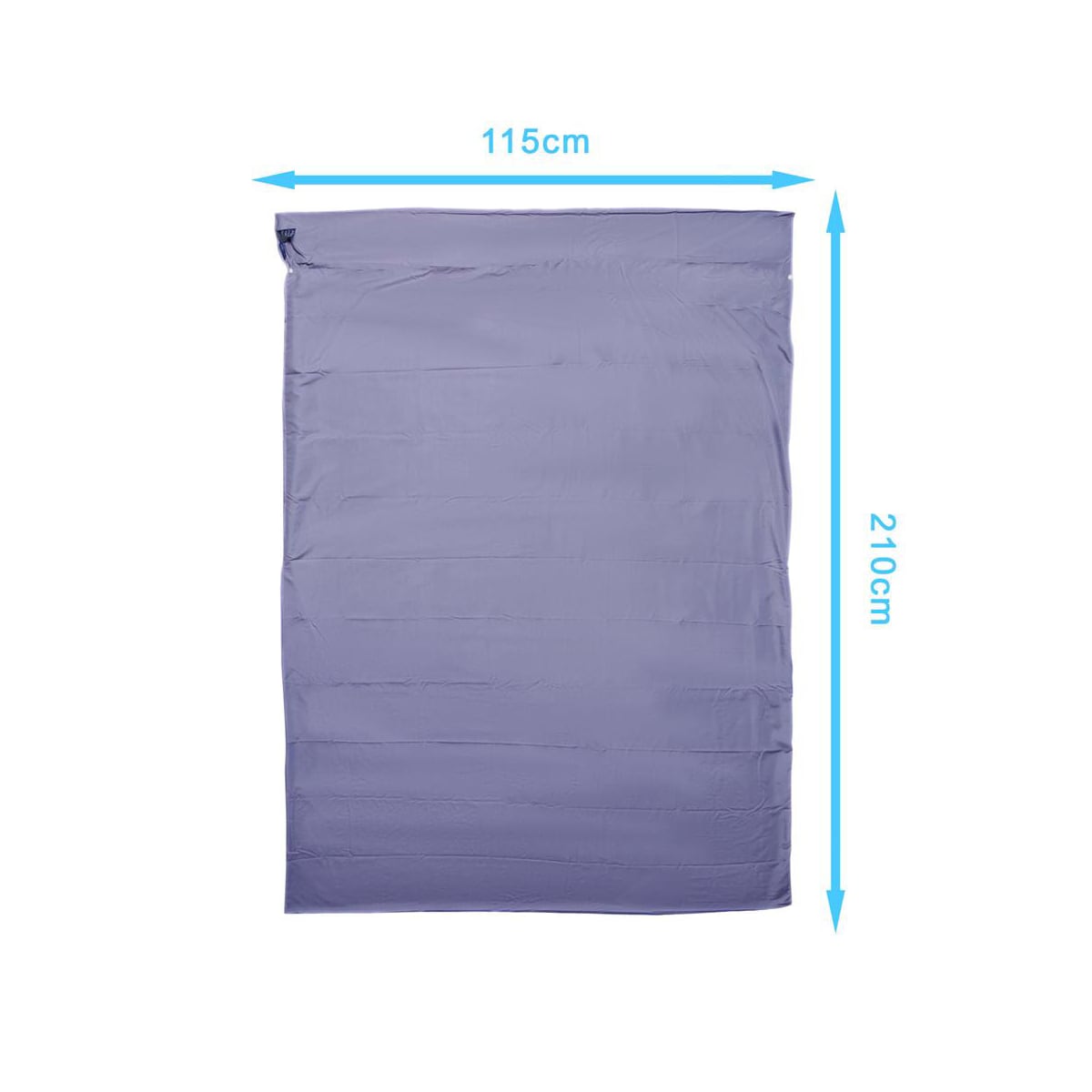Sovepose Travel 115x 210 cm Reisesovepose (lilla)