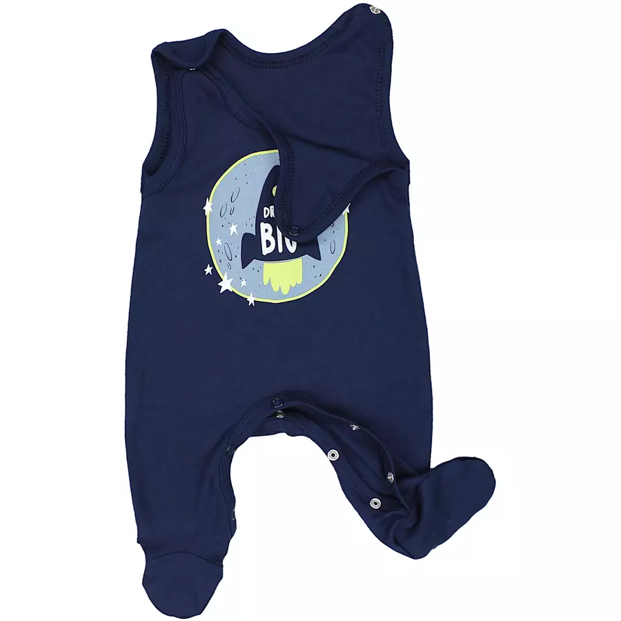 TupTam Baby Strampler mit Aufdruck Spruch 5er Pack dunkelblau