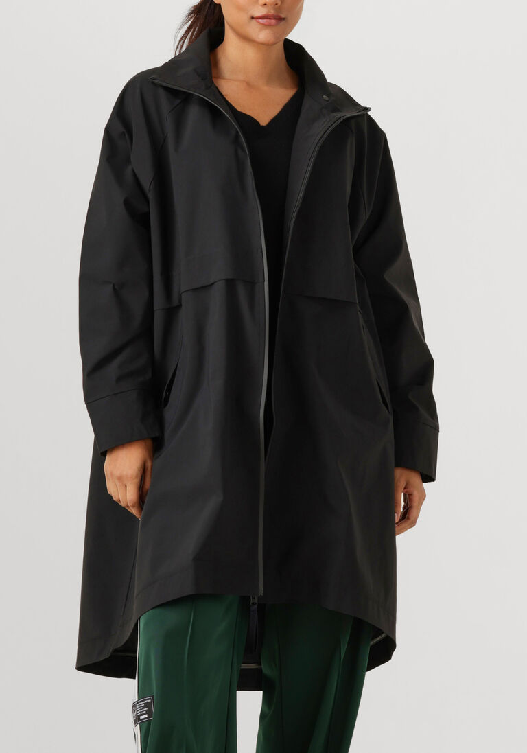zwarte deblon sports regenjas romy raincoat