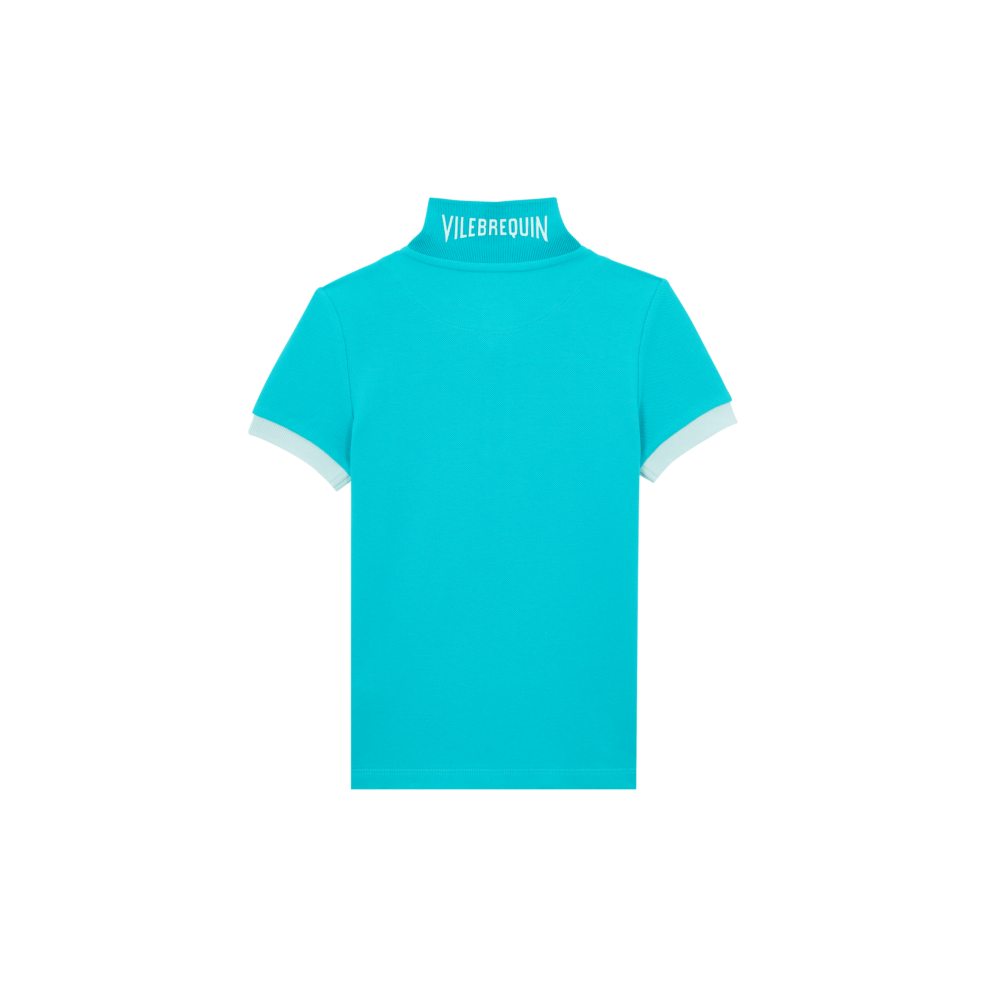 Polo en coton organique garçon uni