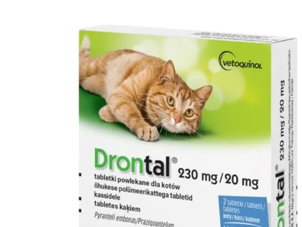 VETOQUINOL Drontal - anti-parasit tabletter til katte - 2 stk.
