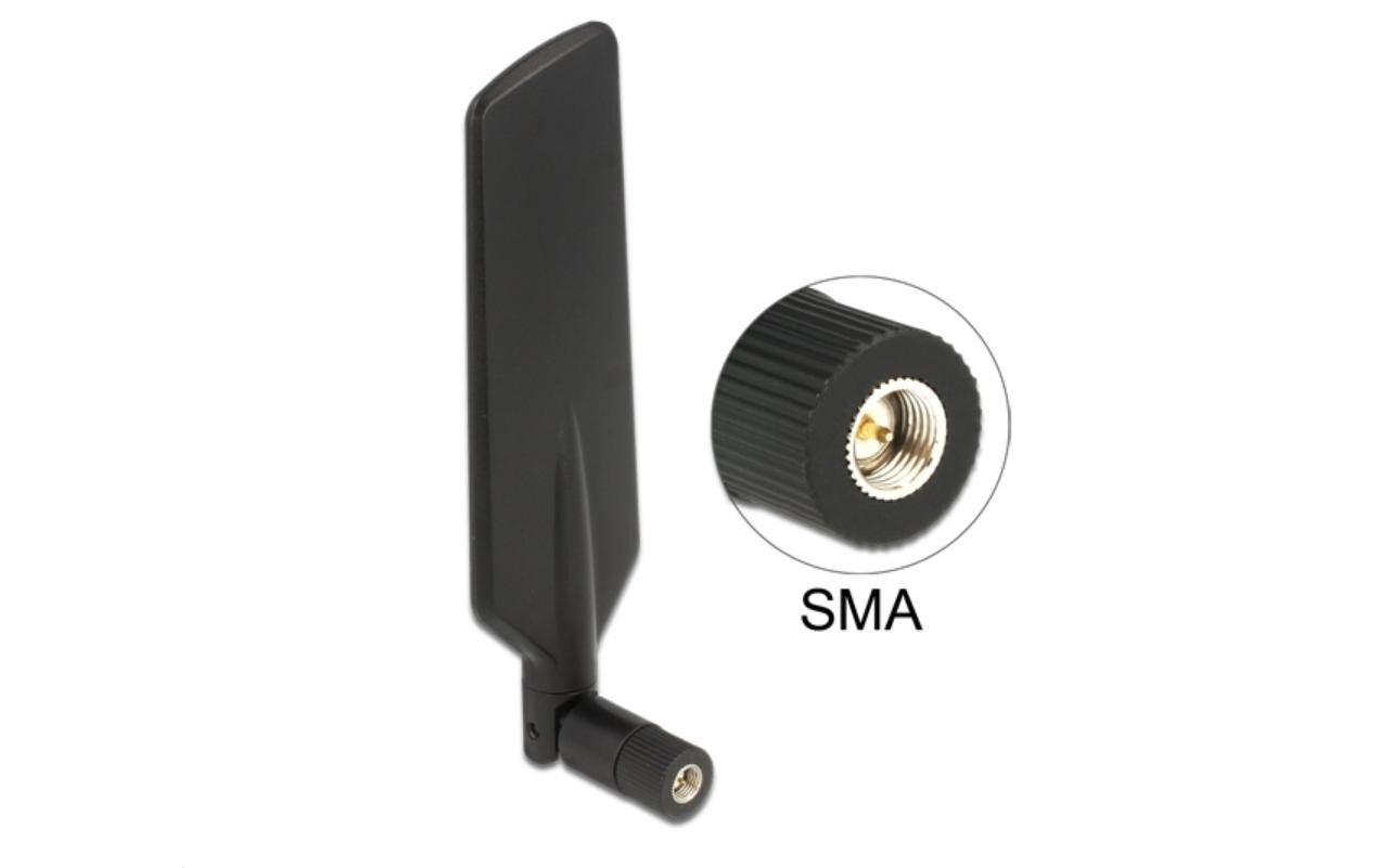 LTE-Antenne SMA SMA 4 dBi RundstrahlLTE Antenne Dualband WLAN ac/a/b/g/n