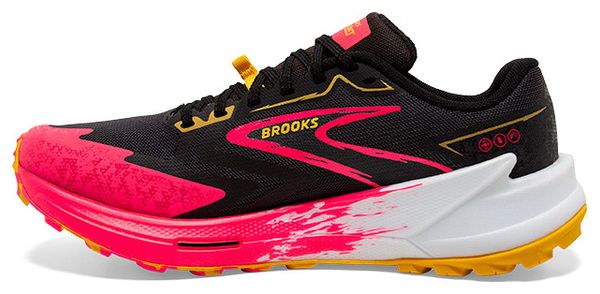 Chaussures Trail Brooks Catamount 3 Noir Rose Femme