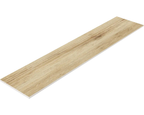 MIRAVA porseleinen traptrede BERGEN Ceder 29,5 x 120 x 0,9 cm mat gerectificeerd