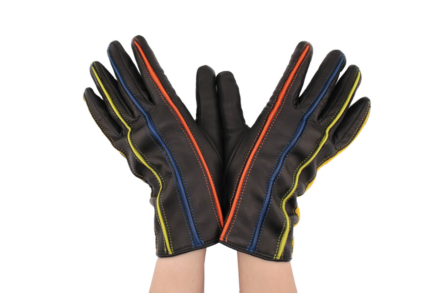 Glove No Border black multicolour