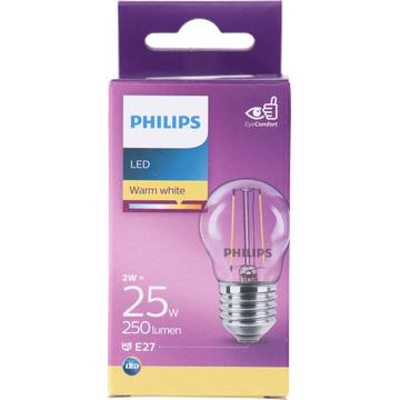 Philips Led Filament Kogel 25W E27 box