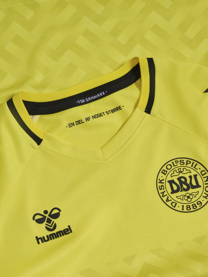 Hummel DBU Danmark målmandstrøje 23 Gul