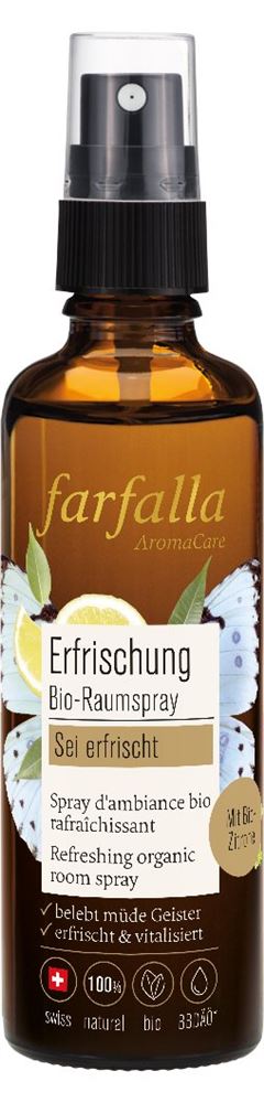 Farfalla Bio-Raumspray sei erfrischt Zitrone 75 ml