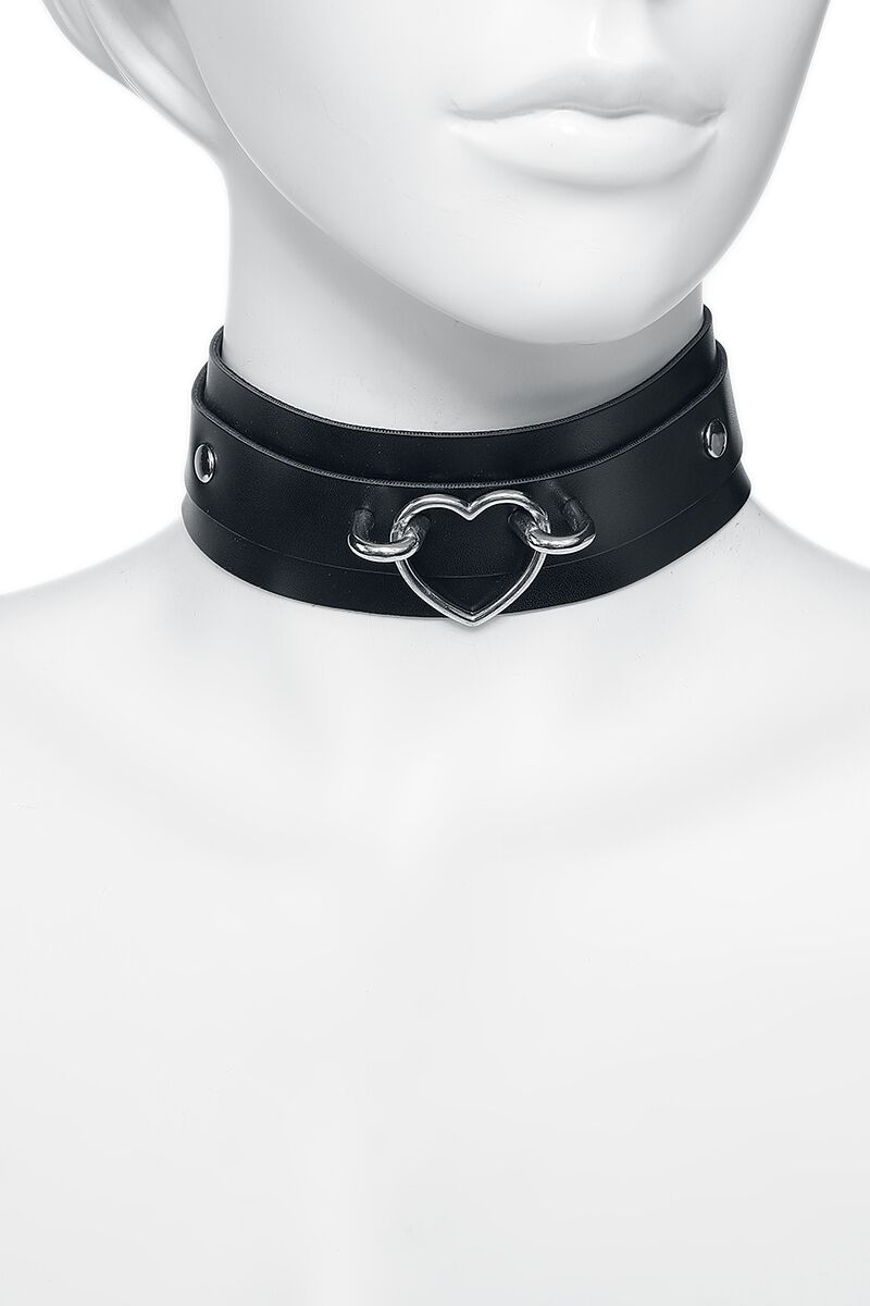 Choker Cœur | Black Premium by EMP Serre-cou