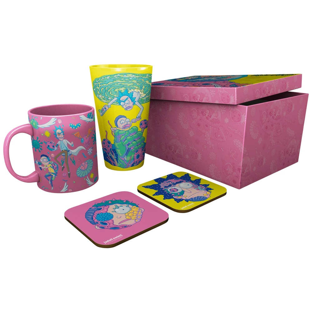 Rick und Morty Leucht-Geschenkbox