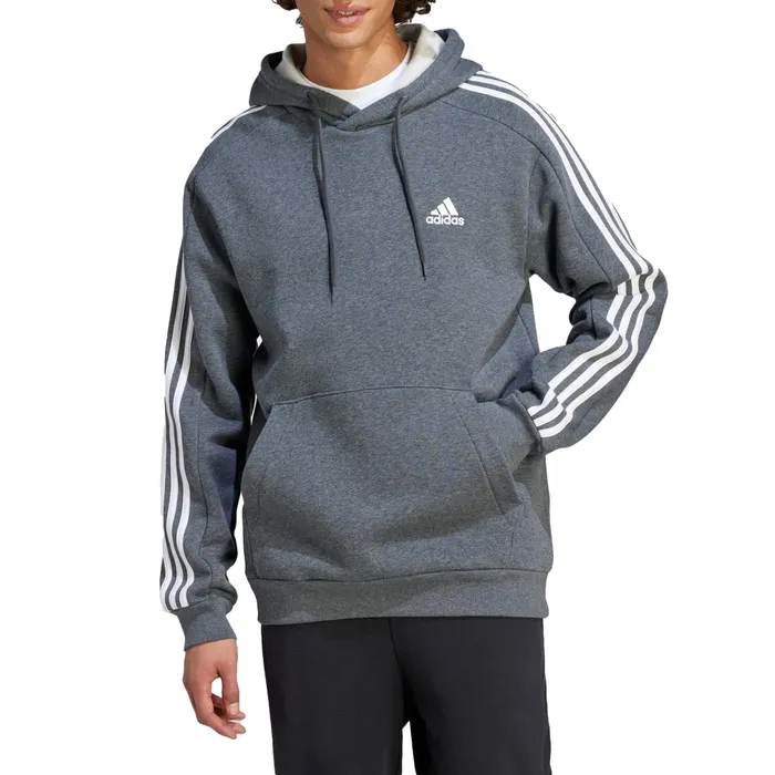 Adidas Essentials 3-Stripes Fleece Hoodie Heren