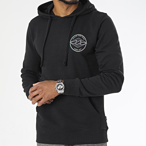 Sweat Capuche Rotor Diamond Noir
