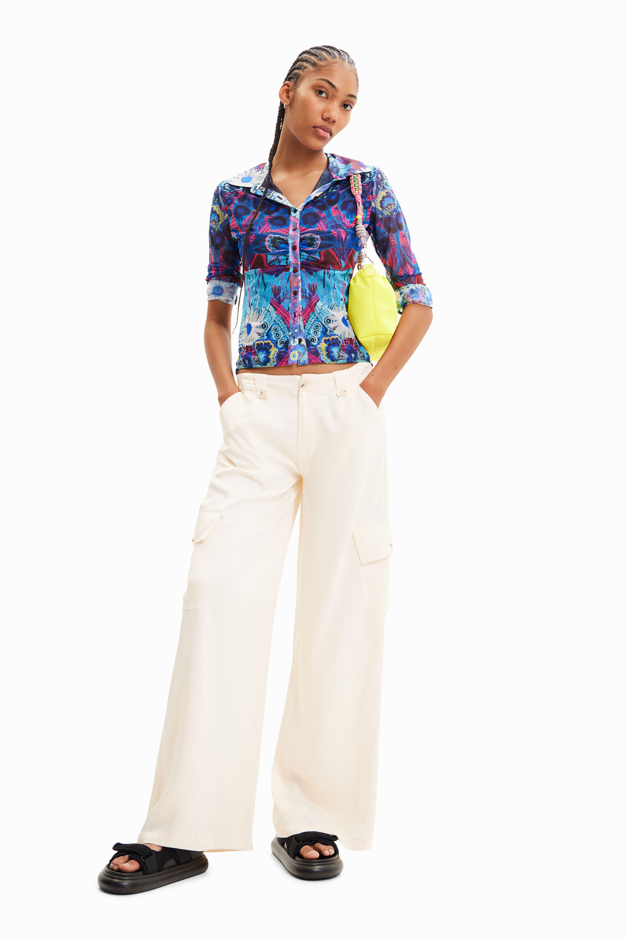 T-shirt court slim M. Christian Lacroix