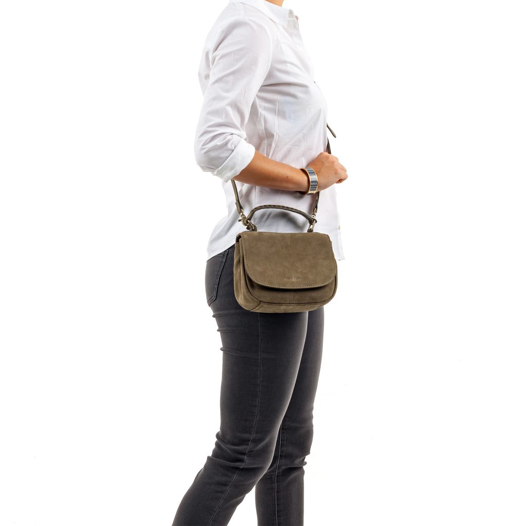 Burkely Braid Britt Citybag Olijf