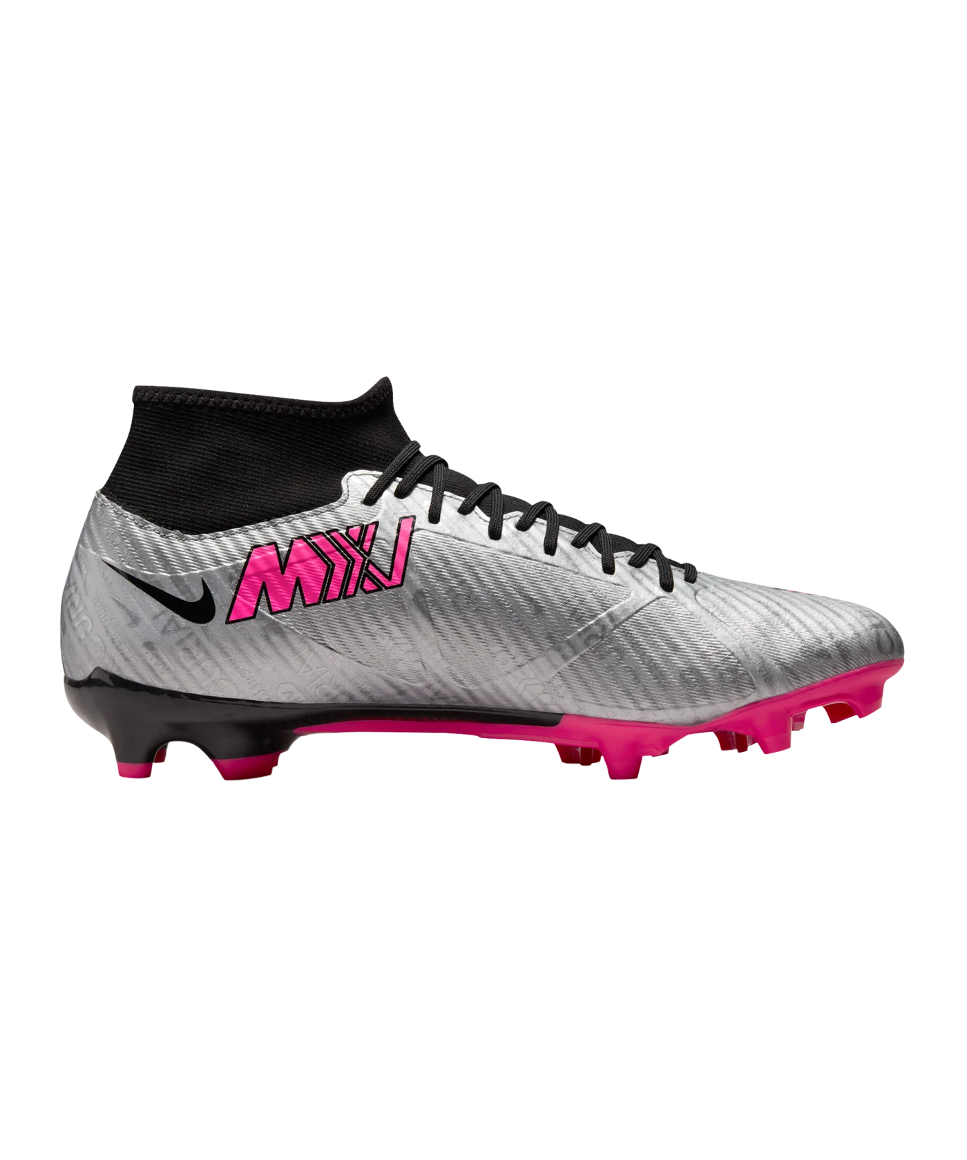 Nike Air Zoom Mercurial Superfly IX Academy FG/MG XXV Silber Pink F060