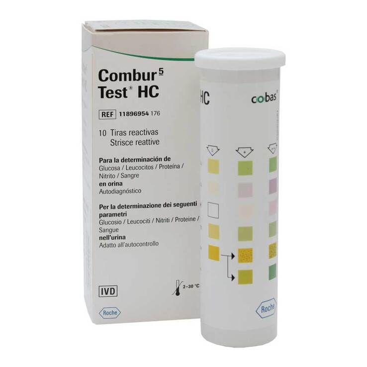 Combur 5 Test HC Teststreifen, 10 St