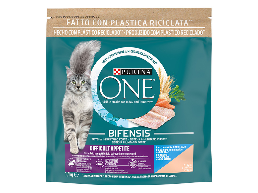 RAÇÃO PARA GATO PURINA ONE APETITE DIFÍCIL 1.5KG