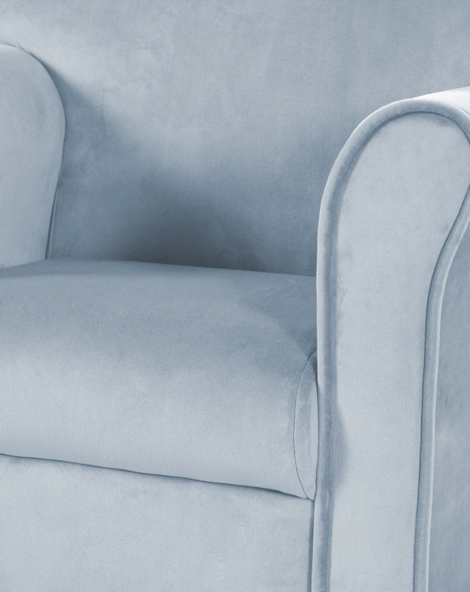 Kindersessel mit AL LIL SOFA (Farbe: sky)