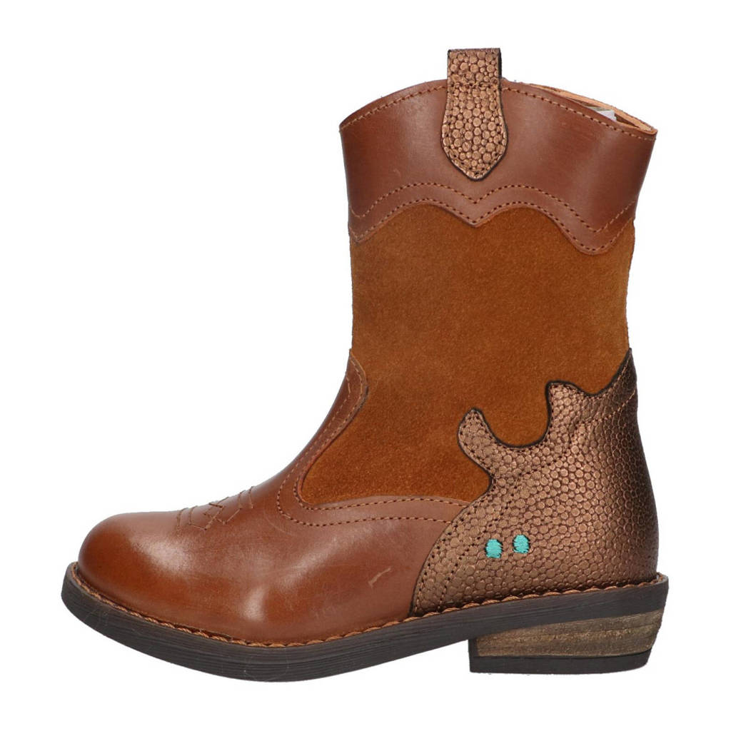 Robin Rodeoleren cowboylaarzen cognac