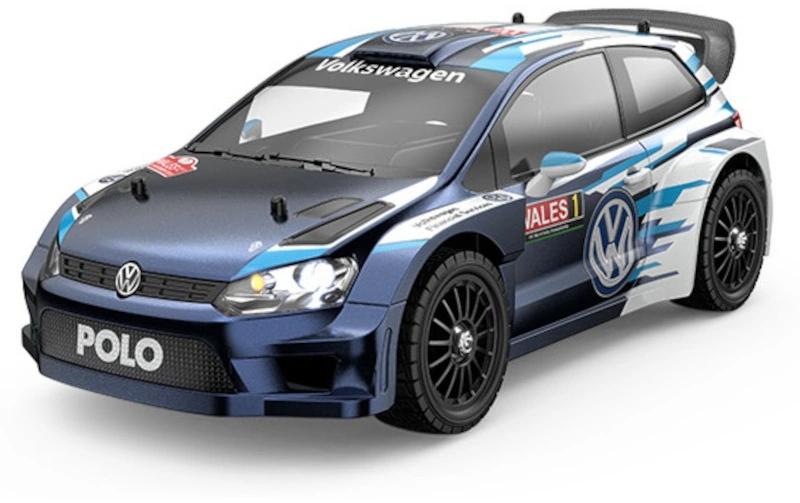 Hyper Go Volkswagen Polo R WRC Rallye/Drift RTR, 1:14<br>On-Road Model mit Brushlessantrieb und Gyro-Stabilisation