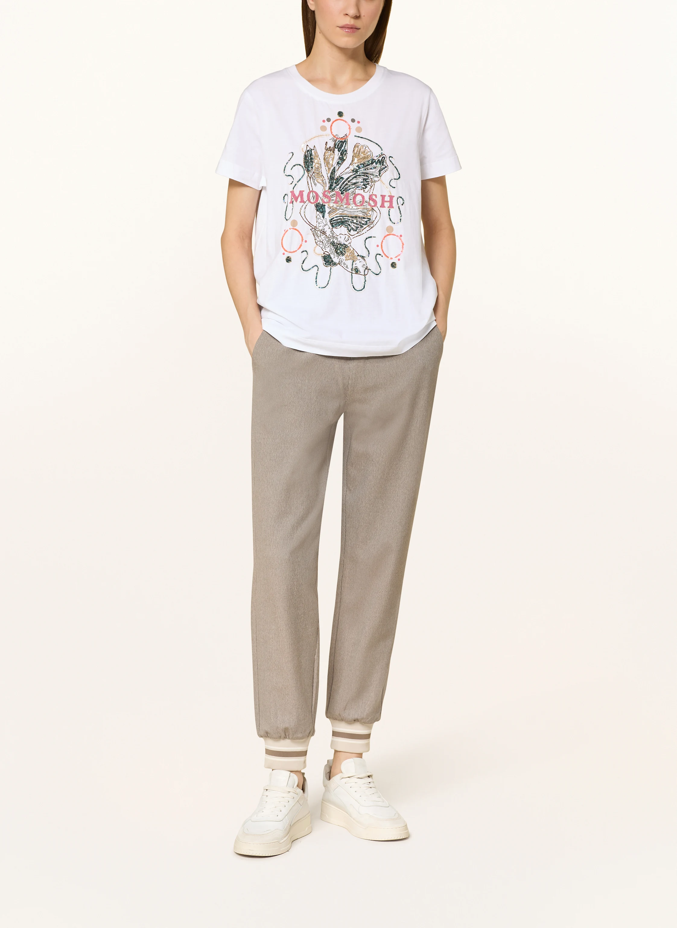 MOS MOSH T-Shirt MMHALLIN mit Pailletten