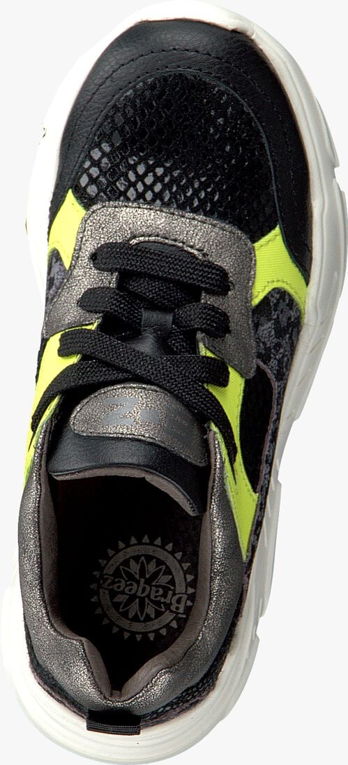 BRAQEEZ zwarte braqeez lage sneakers renee run