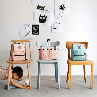 Reisenthel Cats And Dogs Ryggsekk, Mint