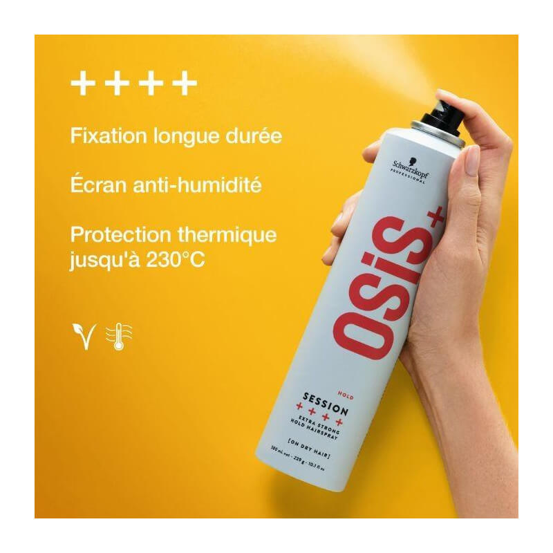Spray fixation extra fort OSiS+ Session Schwarzkopf 300ML