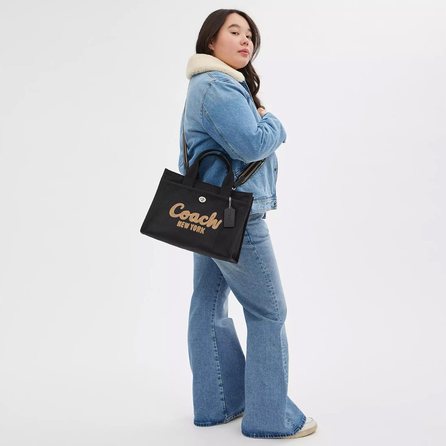 Coach Cargo Tote black