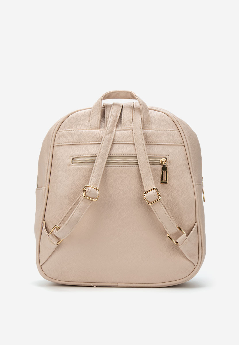 Sac à dos pour femme beige Mystik V2