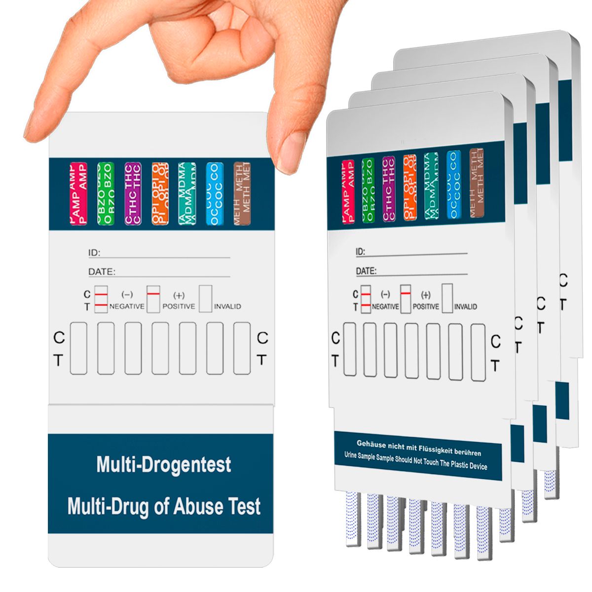 BMUT 10in1 Multi Drogentest Urintest – 10 Drogenarten