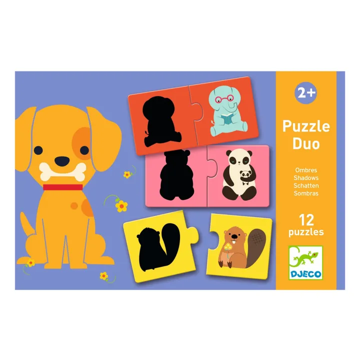Djeco Puzzle duo Ombres