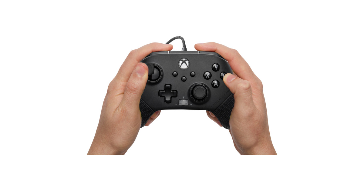 PowerAXbox Wired Controller FusionPro 4  (Zwart, Xbox Series X|S, Xbox One, Windows)