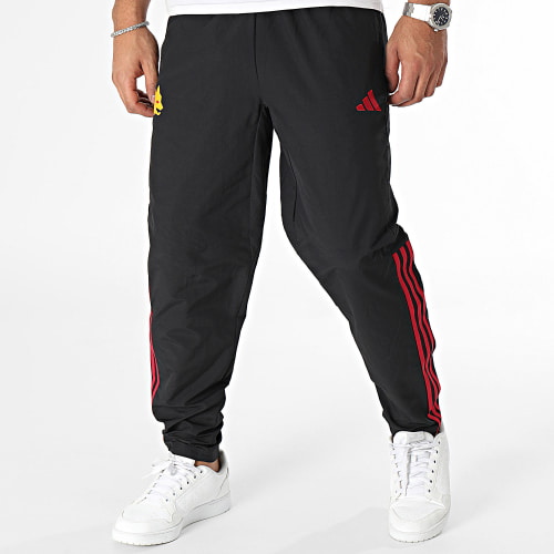 Pantalon Jogging AS Roma IR0276 Noir