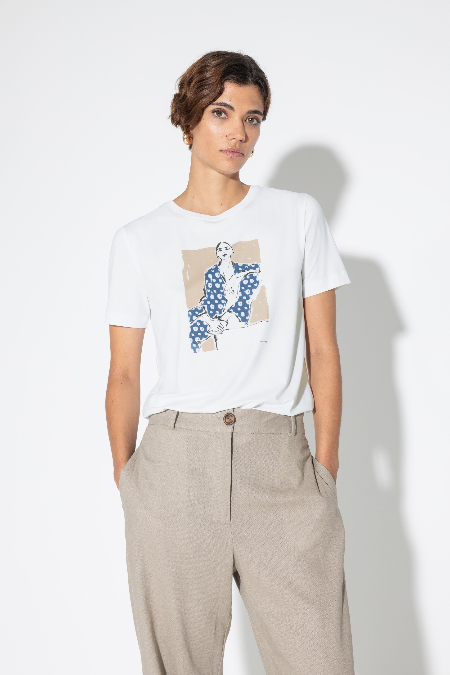 T-Shirt<br>Serie Donna In Pigiama