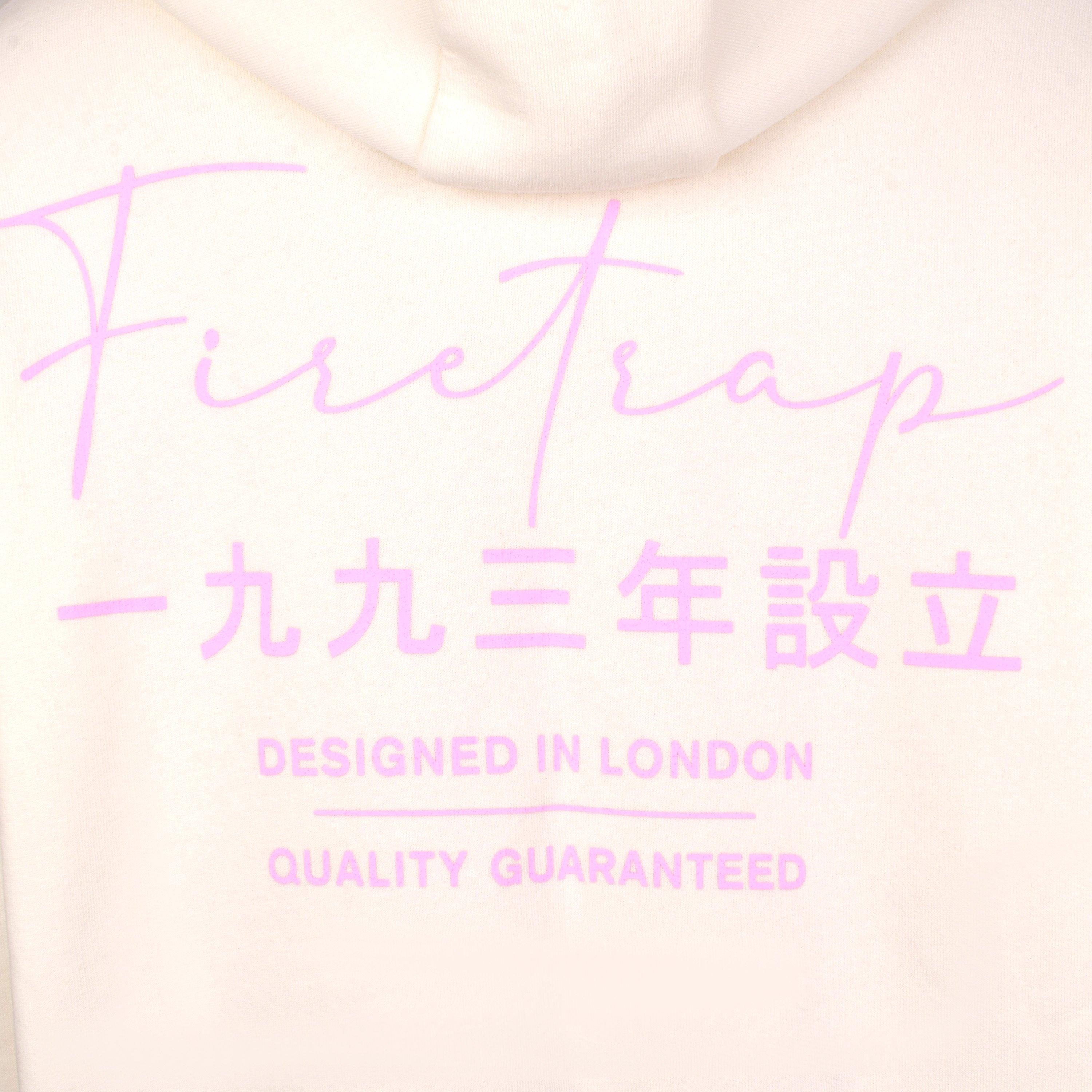 Firetrap Slit Hoodie Womens