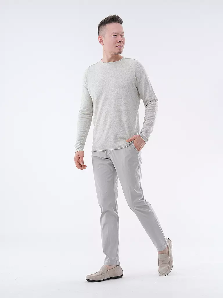 DRYKORN Pullover RIKONO hellgrau