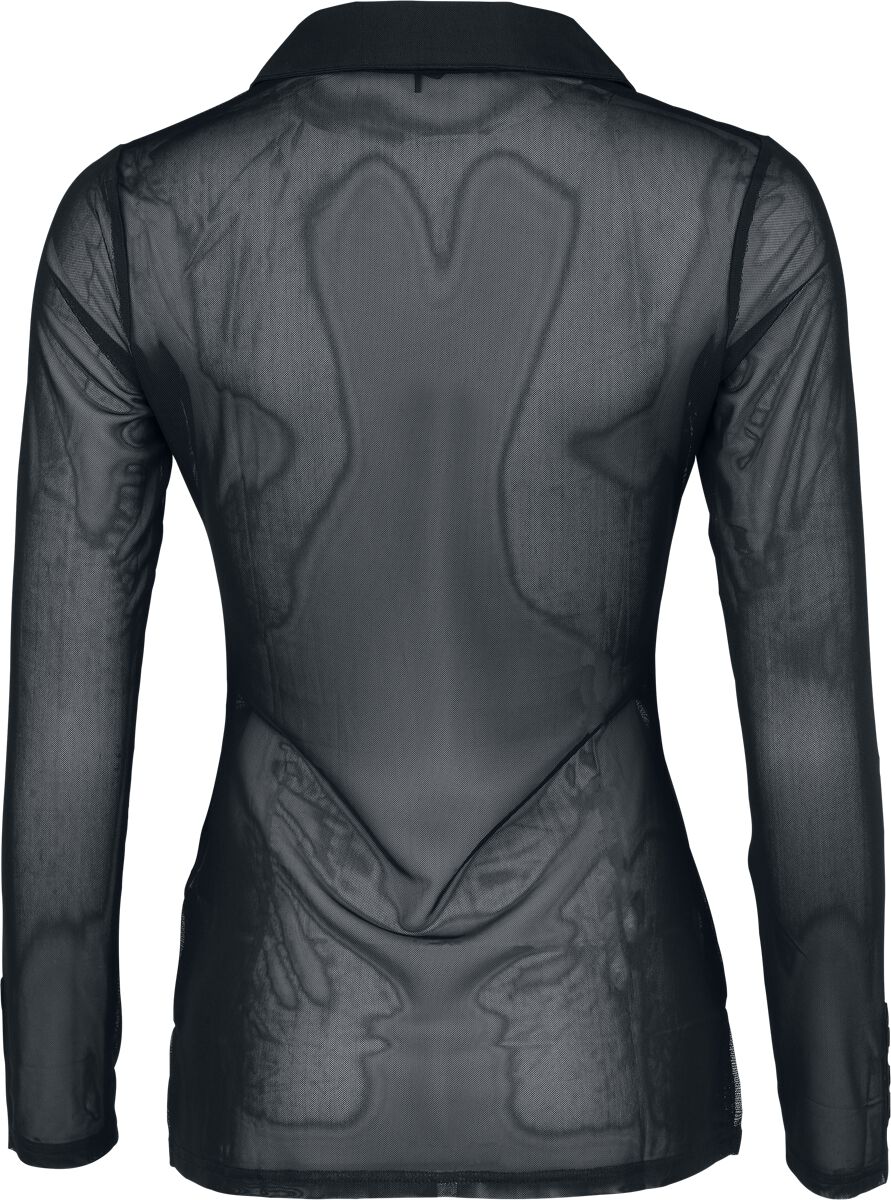 After The After Mesh Shirt | KIHILIST by KILLSTAR Chemise manches longues