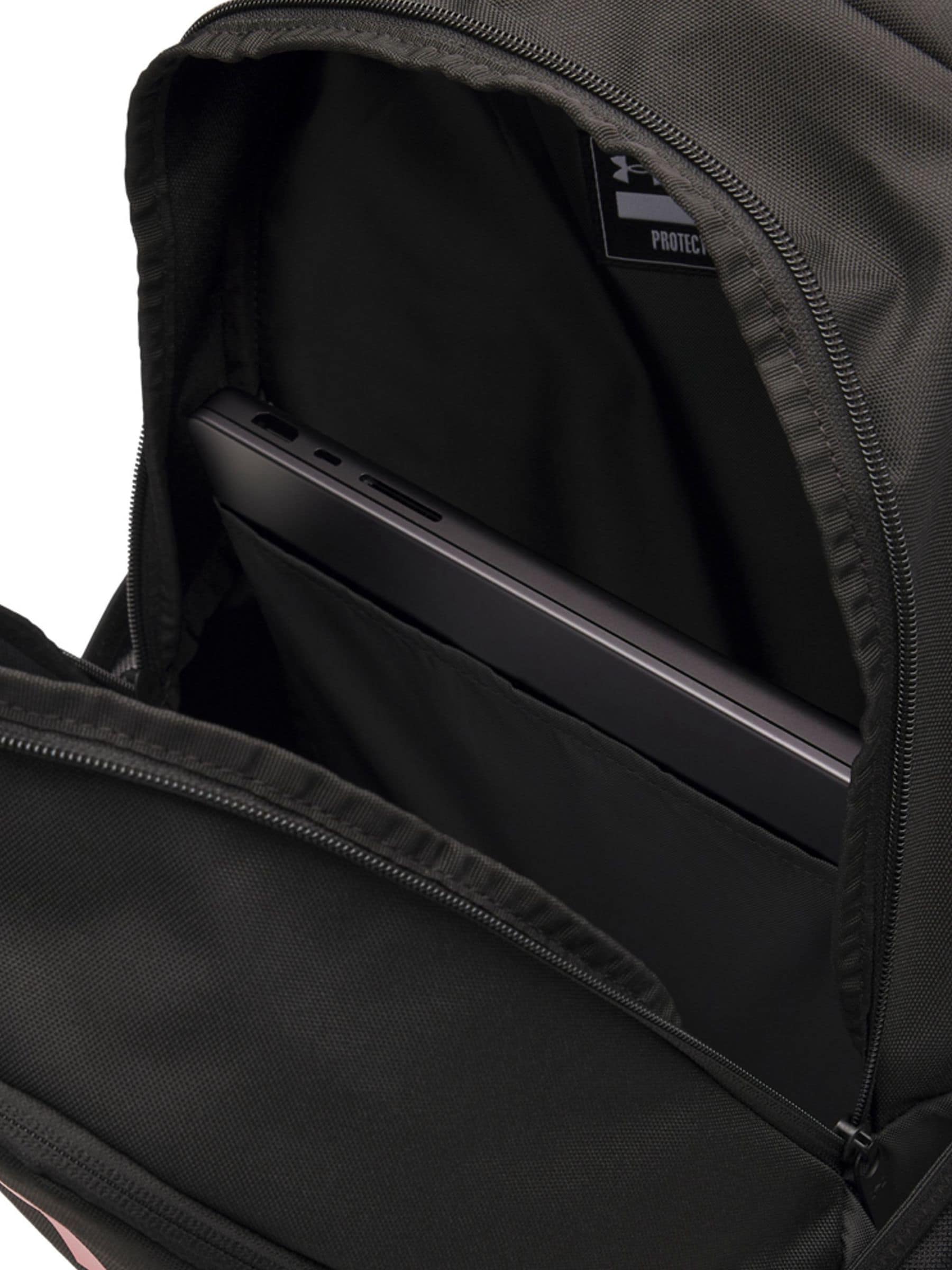 Zwart/rood - Under Armour - Hustle Lite rugzak