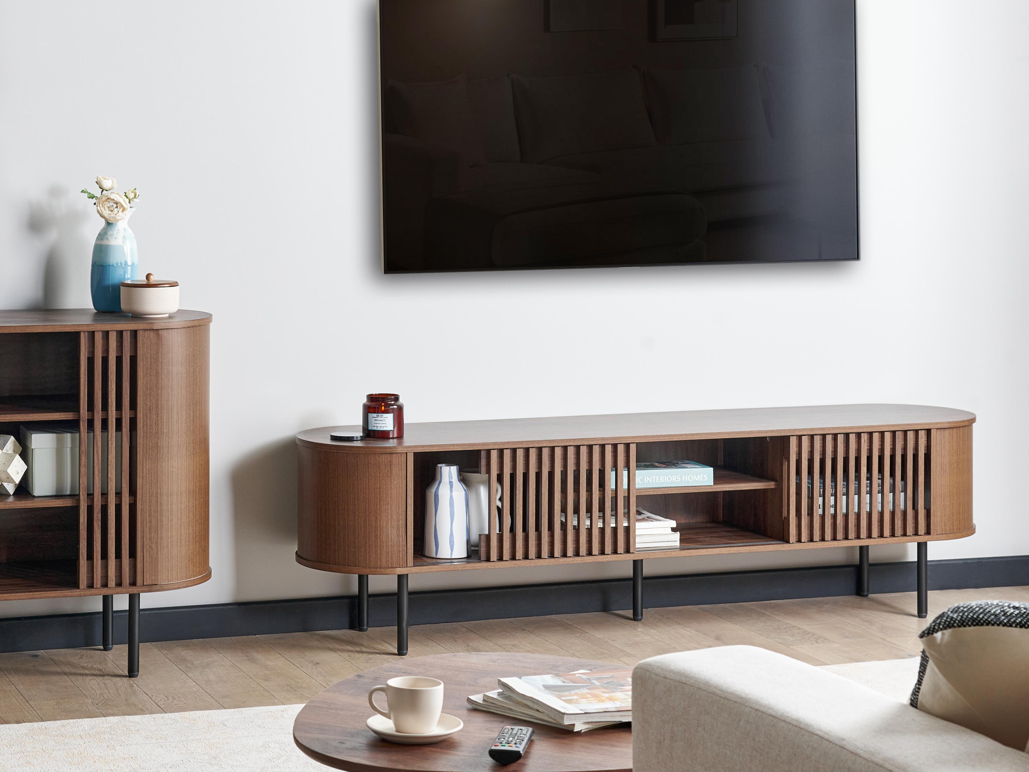 TV-meubel TAROON Donkerbruin